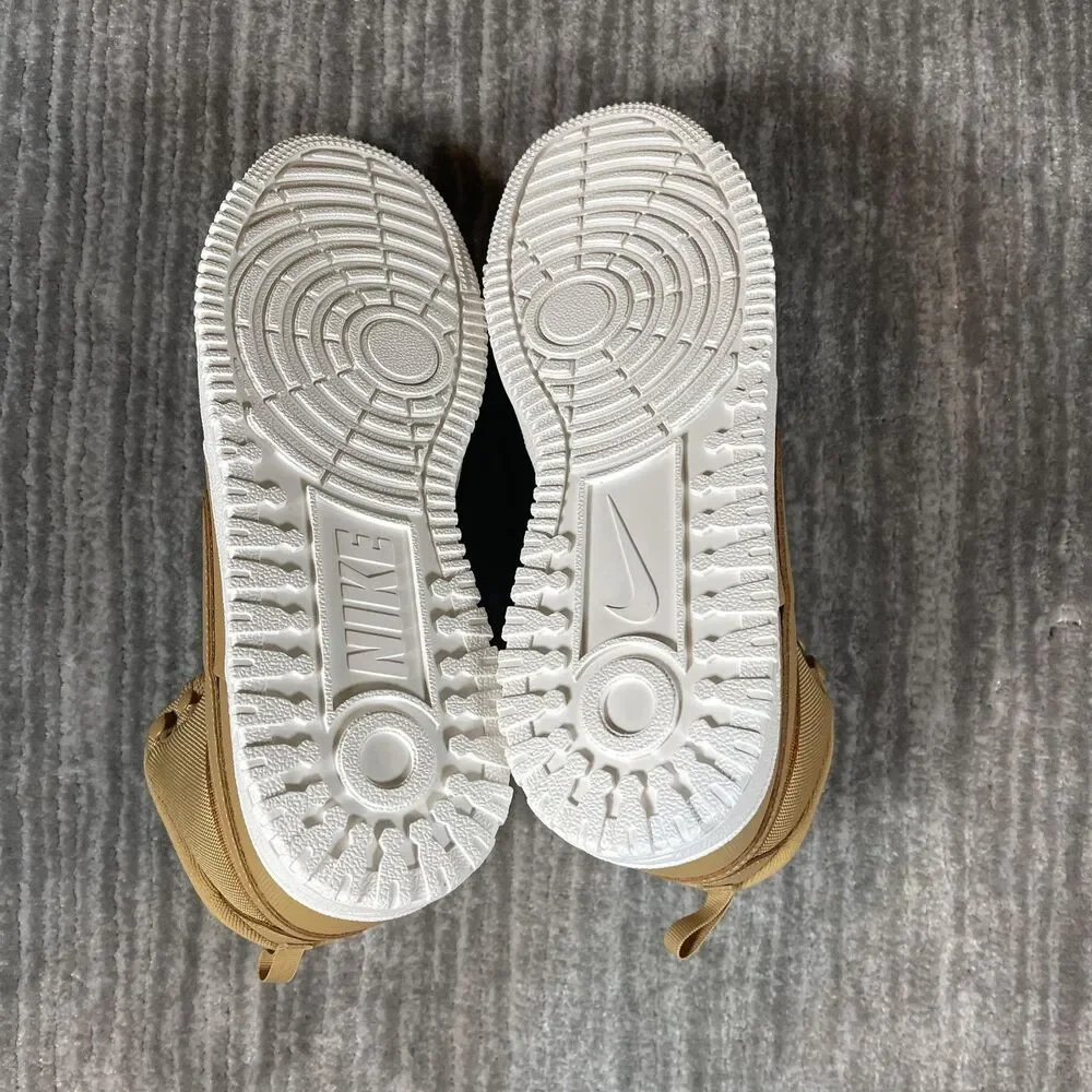 Nike Court Vision Mid WNTR Shoes Mens Size 11.5 Elemental Gold DR7882-700